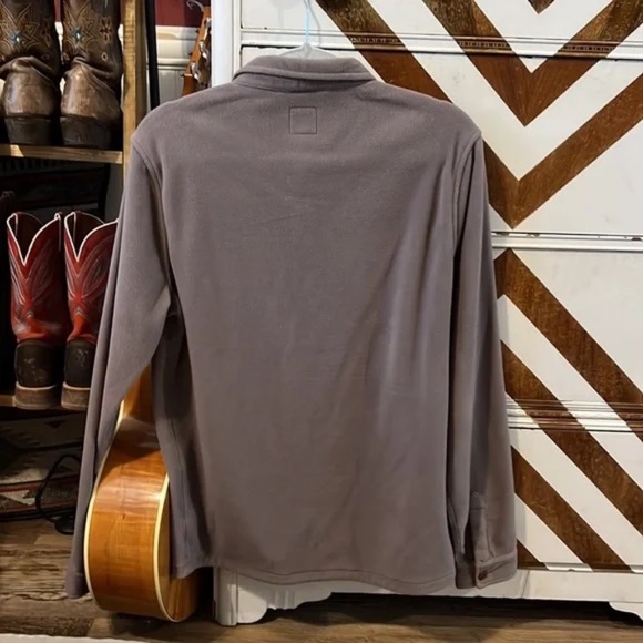 Vuori Aspen Shirt Jacket Men's Women's Small Grey Gray - Picture 2 of 3